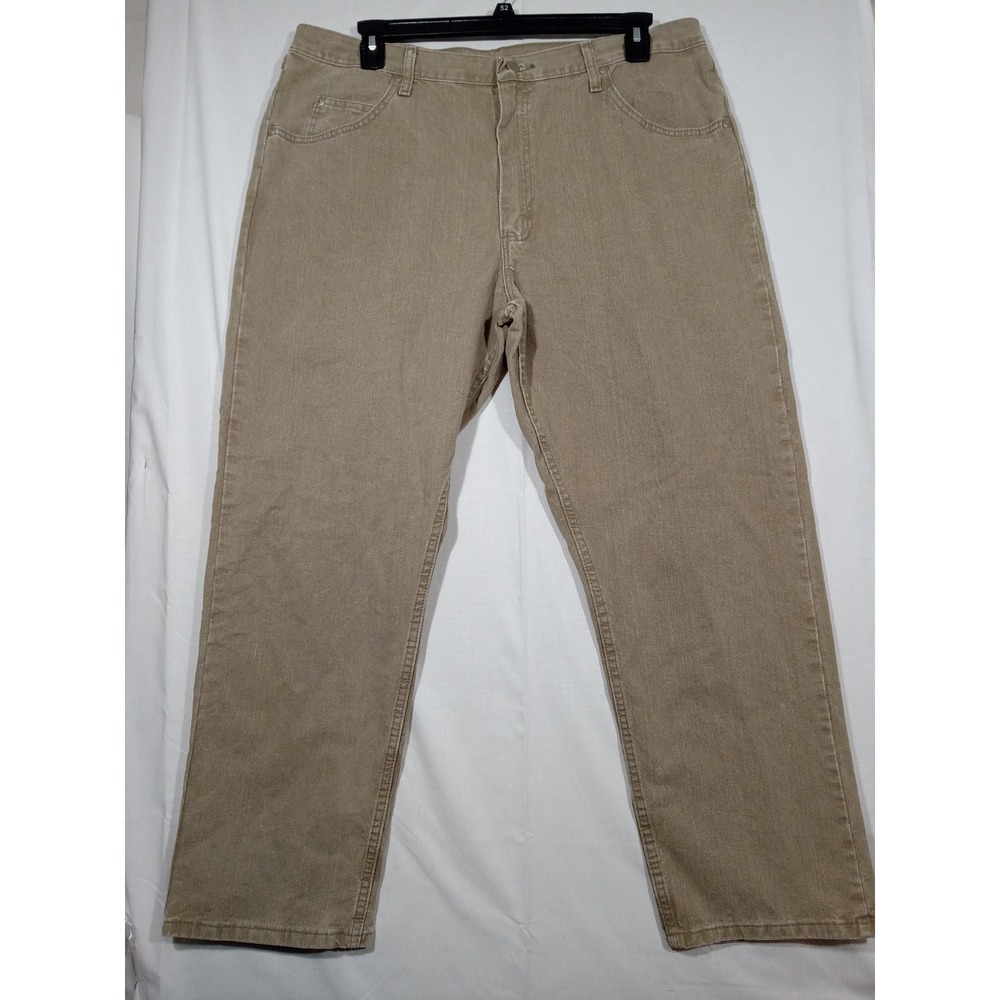 Wrangler Jeans Men's‎ 38x30 Light Brown Denim Pants